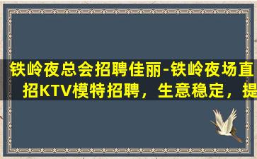 铁岭夜总会招聘佳丽-铁岭夜场直招KTV模特招聘，生意稳定，提